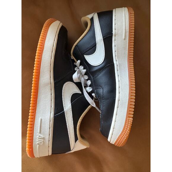 Nike Air Force 1 Low Top "By You" - AQ3778-994 Black / white / gold size size 6 - Picture 6 of 8